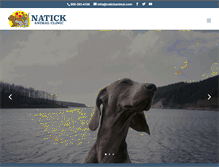 Tablet Screenshot of natickanimal.com